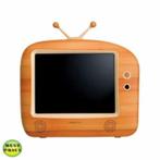 Hannspree HANNSwood 10 inch LCD television, Audio, Tv en Foto, Vintage Televisies, Verzenden, Zo goed als nieuw, Minder dan 40 cm