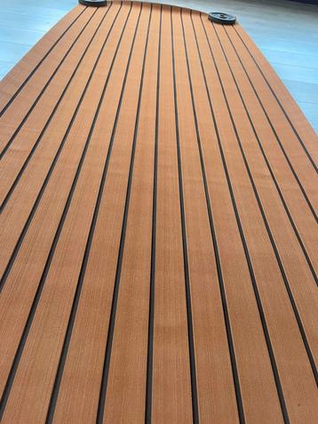 Boot vloer - teak - 900x2400x6mm beschikbaar voor biedingen
