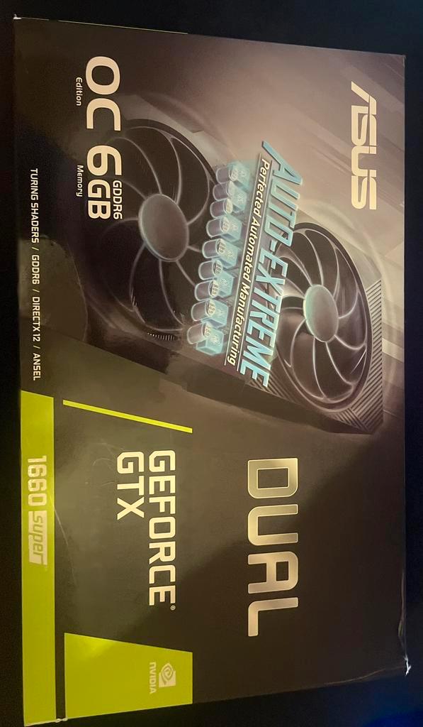Gtx 1660 super 6gb, Computers en Software, Videokaarten, Zo goed als nieuw, PCI-Express 3.0, GDDR6, Ophalen of Verzenden