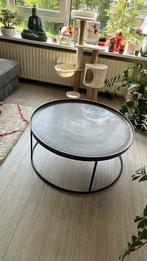 Leuke salon tafel, Huis en Inrichting, Tafels | Salontafels, Ophalen, Gebruikt, Rond, 50 tot 100 cm