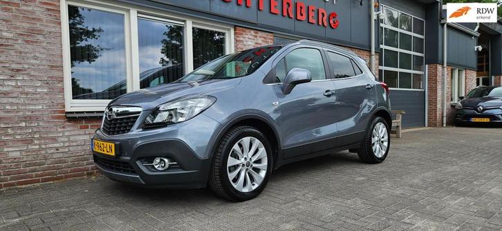 Opel Mokka 1.6 Selection Trekhaak! Leer! Nette Auto! Airco!, Auto's, Opel, Bedrijf, Te koop, Mokka, ABS, Airbags, Boordcomputer