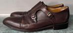 Soci3ty. Leren gespschoenen. Mt 46., Kleding | Heren, Bruin, Ophalen of Verzenden, Gespschoenen, Soci3ty