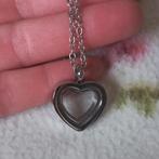 Ketting hart vorm vulbaar voor as of haar, IJzer of Staal, Nieuw, Ophalen of Verzenden, Dame of Heer