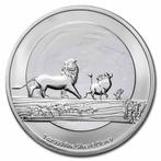 2021 Niue 1 oz Silver $2 Disney Lion King Hakuna Matata BU, Ophalen of Verzenden, Zilver