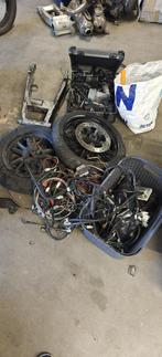 Diverse kabelboomen, velgen van motorfietsen/ motorscooters, Ophalen, Gebruikt