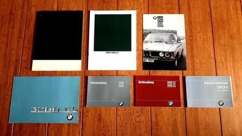 Brochure BMW 2500 / 2800 / - CS / 3.0 S / 3.0 Si (E3 / E9), Boeken, Auto's | Folders en Tijdschriften, Gelezen, BMW, Ophalen of Verzenden