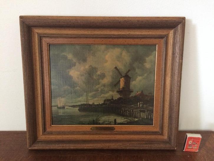 De molen bij Wijk Bij Duurstede Jacob Ruisdael klassiek, Antiek en Kunst, Kunst | Schilderijen | Klassiek, Ophalen of Verzenden