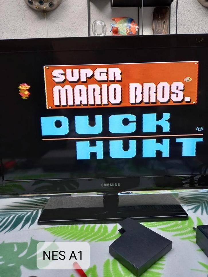 Spel Super Mario Bros/Duckhunt voor Nintendo NES (NES A1-6)., Spelcomputers en Games, Games | Nintendo NES, Gebruikt, Avontuur en Actie