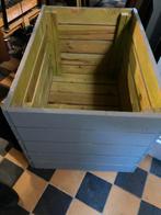 Grote houten bak of kist met wielen, Ophalen, Zo goed als nieuw, 50 tot 100 cm, 50 tot 75 cm