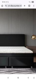 Bedbodem zwart met  hoofdstuk zonder matras 90200, Huis en Inrichting, Ophalen, Gebruikt, 90 cm, Eenpersoons
