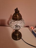 Mooie nachtlamp, Gebruikt, Ophalen of Verzenden, Glas, Minder dan 100 cm