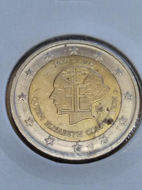 2 Euro munt Elisabeth Concours 2012 - België, Postzegels en Munten, Munten | Europa | Euromunten, Losse munt, 2 euro, België, Ophalen of Verzenden