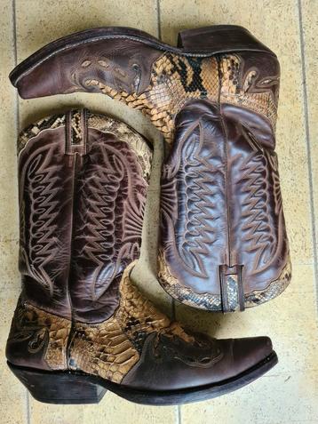 Sancho python boots mt 45. Cowboy western laarzen beschikbaar voor biedingen
