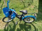 16 inch fiets blauw/zwart, Fietsen en Brommers, Fietsen | Kinderfietsjes, Ophalen, Zo goed als nieuw, 16 tot 20 inch