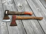 2 handbijlen, lengte 40 cm, 800 en 1kg, Tuin en Terras, Hand-tuingereedschap, Ophalen, Gebruikt, Bijl, Bahco