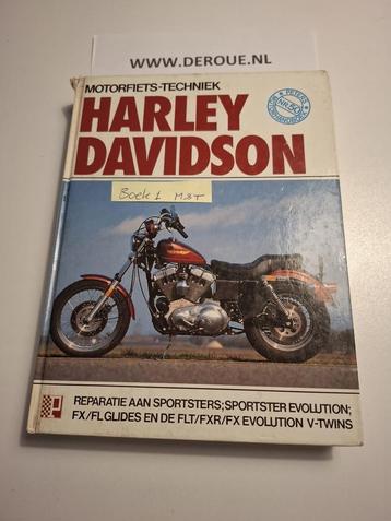 BOEK 1 MOTORFIETS & TECHNIEK HARLEY DAVIDSON beschikbaar voor biedingen