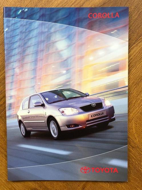 Toyota Corolla folder 2003, Boeken, Auto's | Folders en Tijdschriften, Nieuw, Toyota, Verzenden