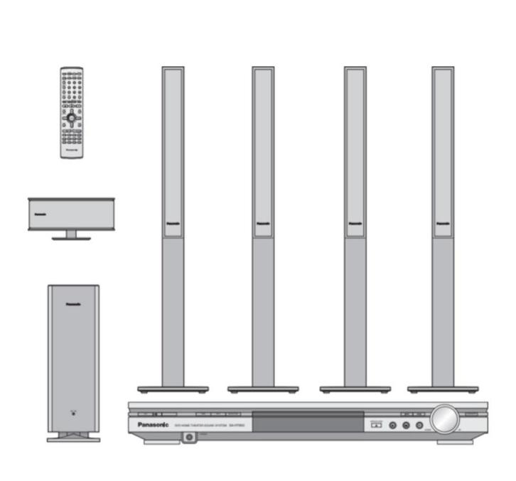 Vette 5.1 sound system van Panasonic, Audio, Tv en Foto, Home Cinema-sets, Gebruikt, Overige spelers, 5.1-systeem, 70 watt of meer