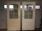 5 mooie BINNEN  DEUREN OPDEK, Doe-het-zelf en Verbouw, Deuren en Horren, Gebruikt, 215 cm of meer, Binnendeur, Glas