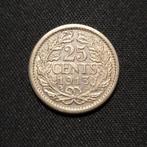25 cent 1913, Verzenden, Zilver, 25 cent, Koningin Wilhelmina