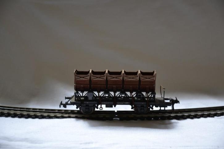 Muldenkippwagen TRIX HO, Hobby en Vrije tijd, Modeltreinen | H0, Zo goed als nieuw, Wagon, Gelijkstroom, Trix, Analoog, Ophalen of Verzenden