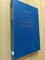 Nr. 374 Drs. J.L. van der Gouw, Oud Schrift, Ophalen of Verzenden, Gelezen, Gouw, drs J.L. van der