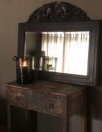 Grote kuif spiegel India oosters sober bohemian, Ophalen