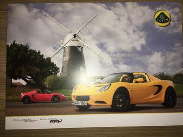 2x Lotus brochures/folders Elise 220 / 220 Sport + Evora 400 beschikbaar voor biedingen