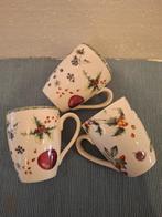 Janneke Brinkman - 3 mooie mokjes - 2x kerst 2009 - 1x 2011, Huis en Inrichting, Keuken | Servies, --, Ophalen of Verzenden, Zo goed als nieuw