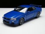 Nieuw modelauto Nissan Skyline GT-R R34 – Welly 1:24, Hobby en Vrije tijd, Modelauto's | 1:24, Auto, Nieuw, Ophalen of Verzenden