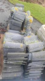 Gebruikte dakpannen -, Doe-het-zelf en Verbouw, Dakpannen en Dakbedekking, Ophalen, Gebruikt, Steen of Klei, Minder dan 5 m²