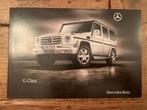 Folder, brochure Mercedes-Benz G-klasse W463 2009 nieuw!, Nieuw, Ophalen of Verzenden, Mercedes-Benz, Mercedes