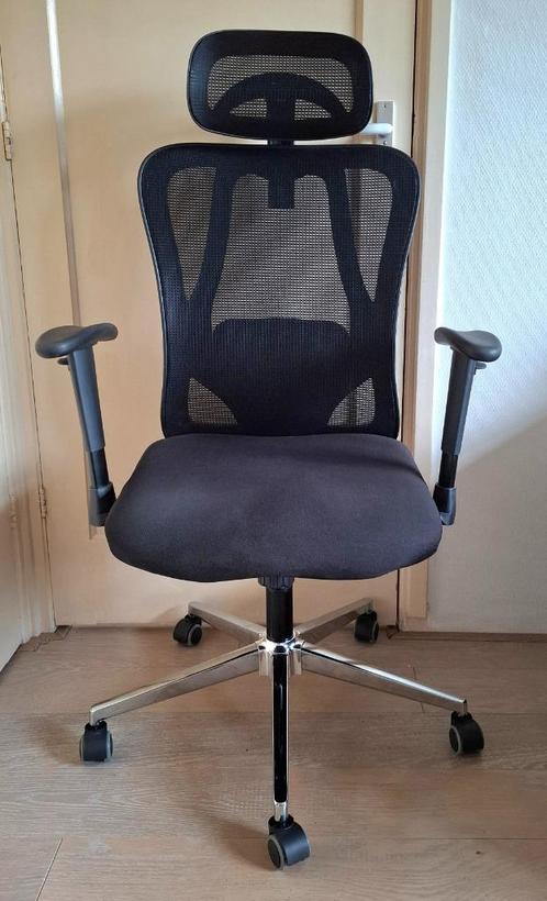 Bureaustoel, Huis en Inrichting, Bureaustoelen, Nieuw, Bureaustoel, Zwart, Ergonomisch, Ophalen