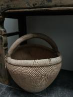 Oude Chinese mand Aziatisch oosters sober sleets imperfect, Antiek en Kunst, Ophalen