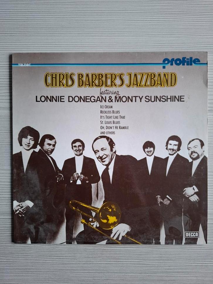 Chris Barber's Jazz Band - Featuring Lonnie Donegan & Monty, Cd's en Dvd's, Vinyl | Jazz en Blues, Zo goed als nieuw, Jazz, 1960 tot 1980