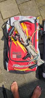 F-One Mach 1 en Mach 2 met accessoires, Watersport en Boten, Kitesurfen, Gebruikt, Kitesurf-set, Geen board, Ophalen of Verzenden