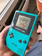 Game Boy Color Teal + 17 Games - Pokémon, Zelda, Mario, Spelcomputers en Games, Spelcomputers | Nintendo Game Boy, Ophalen, Gebruikt