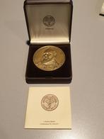 Willem 3, incl org doosje en COA, ong 120 gram brons (K6), Ophalen of Verzenden, Brons