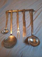 Keukenrek vinted 6 delig Gero zilmeta, Ophalen of Verzenden, Rvs of Chroom