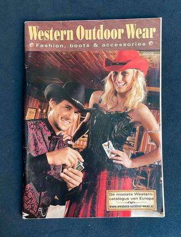 Vintage reclame catalogus uit 2008 western outdoor wear beschikbaar voor biedingen