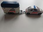 Politieauto met paardentrailer 1:84, Ophalen of Verzenden, Zo goed als nieuw