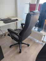 Zwarte bureaustoel, Sport en Fitness, Massageproducten, Ophalen, Gebruikt, Massagetafel