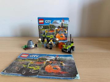 LEGO City 60120 – Vulkaan Starter Set beschikbaar voor biedingen