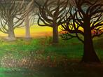 Schilderij MORNING FOREST 60x80 en meer...opruiming, Ophalen