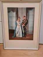 Foto in lijst van Koningin Juliana en Prins Bernhard, Antiek en Kunst, Kunst | Tekeningen en Foto's, Ophalen of Verzenden