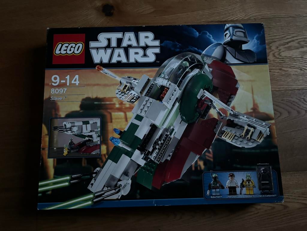 Lego Star Wars 8097 Slave 1, Kinderen en Baby's, Speelgoed | Duplo en Lego, Ophalen of Verzenden, Gebruikt, Complete set, Lego