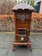 Godin Ancenne Maison kachel Art Nouveau heeft nooit gebrand!, Ophalen, Overige brandstoffen, Zo goed als nieuw, Vrijstaand