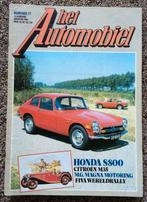 Automobiel: Honda S800 Coupe, Citroen M35, MG Magna, Ophalen of Verzenden, Gelezen, Algemeen