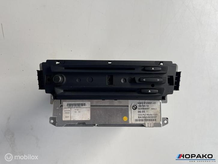 Radio BMW 3 serie CCC E90 E91 E92 E93 6583912309101, Auto-onderdelen, Elektronica en Kabels, Gebruikt, Ophalen of Verzenden