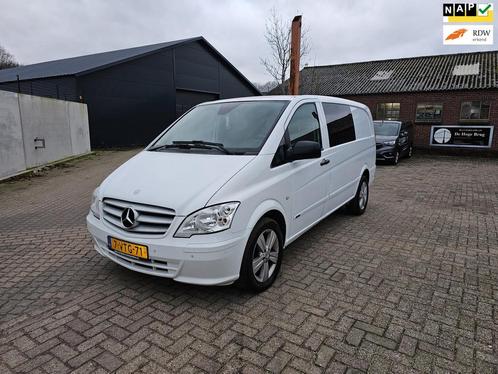 Mercedes-Benz Vito 110 CDI 320 Lang DC Luxe, Apk,Nap,Trekhaa, Auto's, Bestelauto's, Bedrijf, ABS, Airbags, Airconditioning, Alarm
